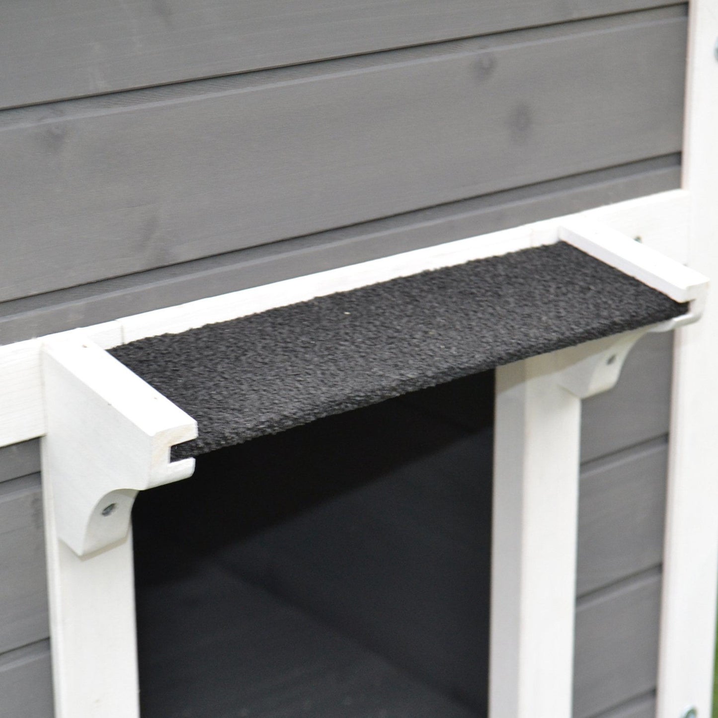 Nancy's Arras Lake Kattenhuis - Kattenvilla - Kattenverblijf - Dennenhout - ± 115 x 65 x 75 cm