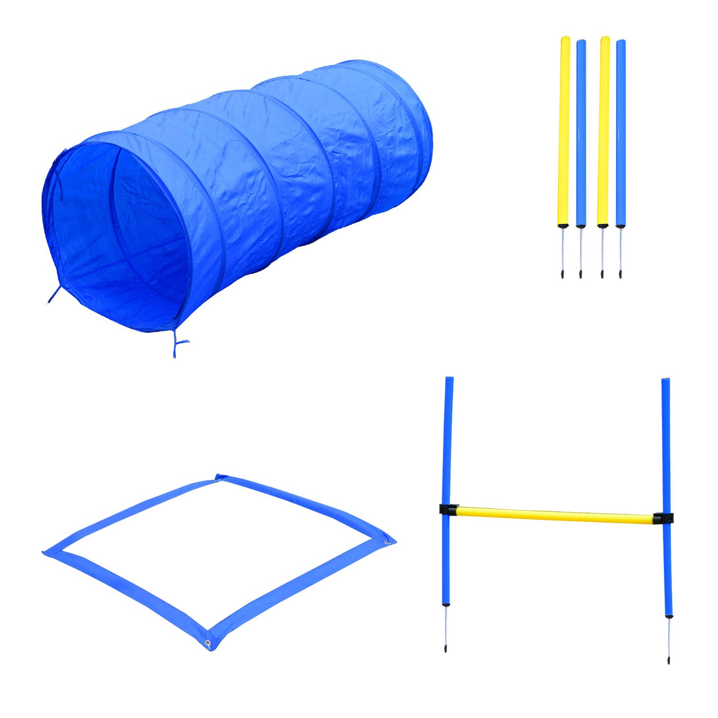 Nancy's Arrow Bay Trainingsmateriaal voor hondenbehendigheid, behendigheidsparcours voor honden, behendigheidsuitrusting voor honden