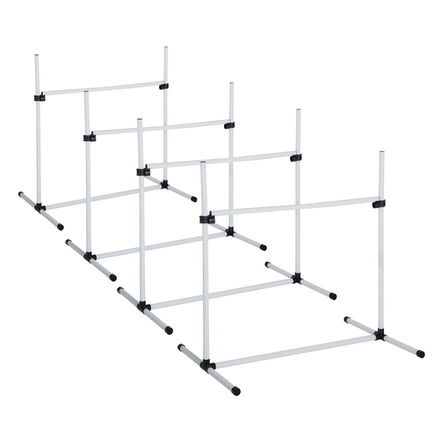 Nancy's Arrow Lake Agility Hurdle Set - Wit - Kunststof - 37,4 cm x 25,59 cm x 37,4 cm