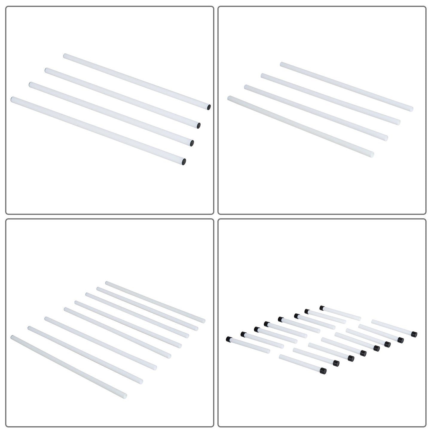 Nancy's Arrow Lake Agility Hurdle Set - Wit - Kunststof - 37,4 cm x 25,59 cm x 37,4 cm