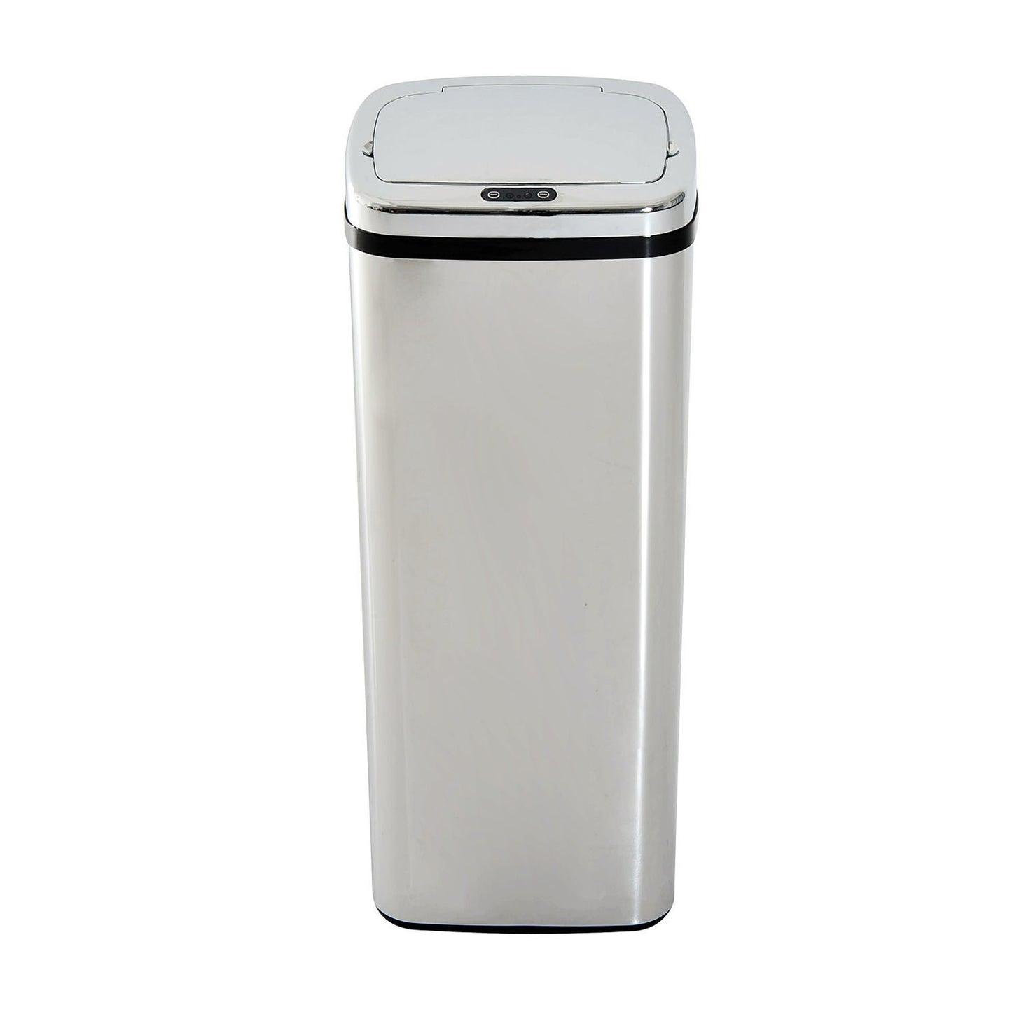 Nancy's Aspdin Sensor Afvalbak - Prullenbank met Sensor - Afvalemmer - Zilver - RVS - 50 Liter