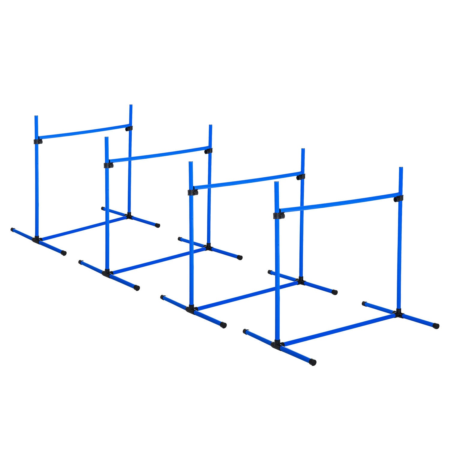 Nancy's Assef Agility Hurdle Set - Blue - Plastic, Pe - 37.4 cm x 25.59 cm x 37.4 cm