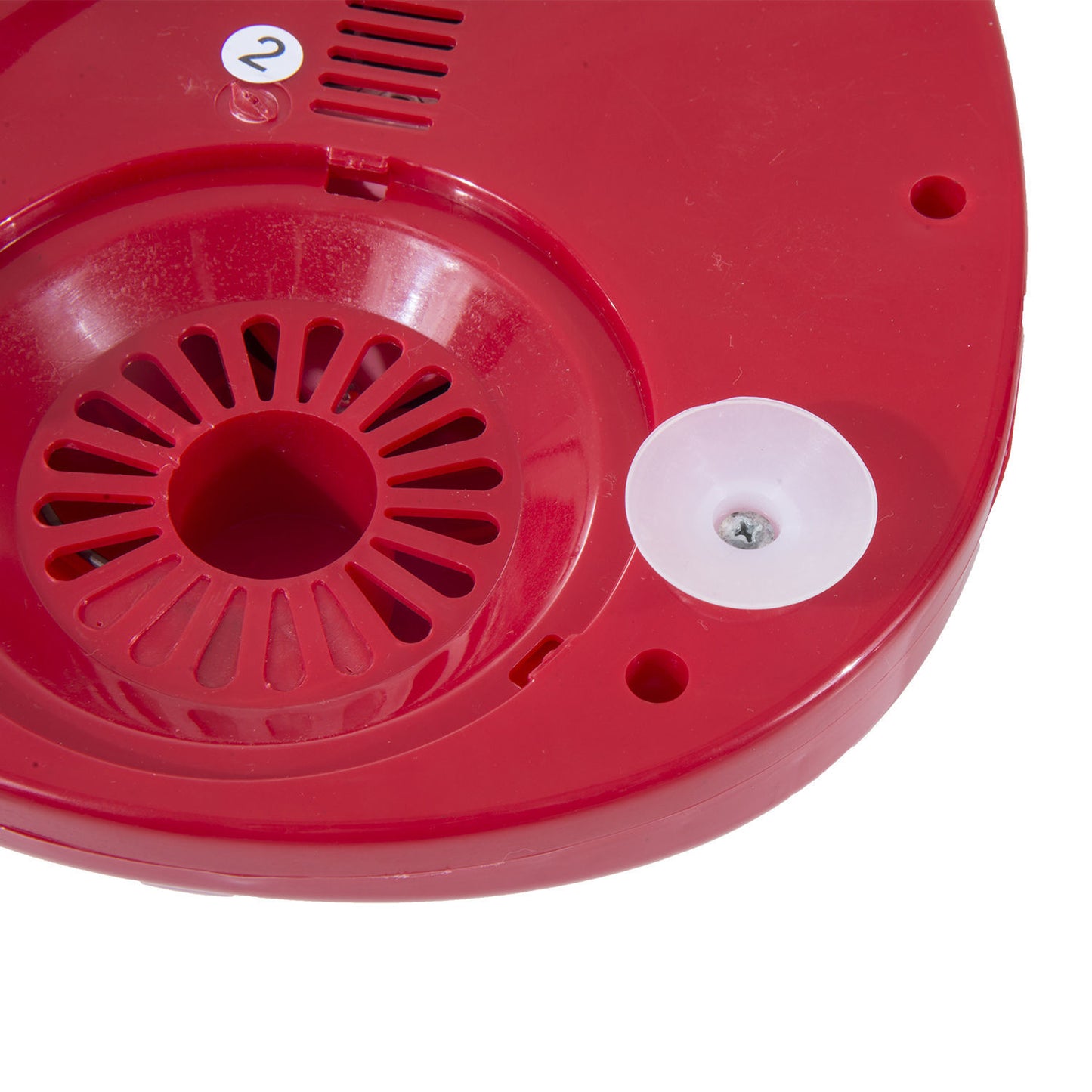 Nancy's Asiginack Suikerspinmachine - Suikerspin maker - Met Antiaanbaklaag - Rood - Roestvrij Staal