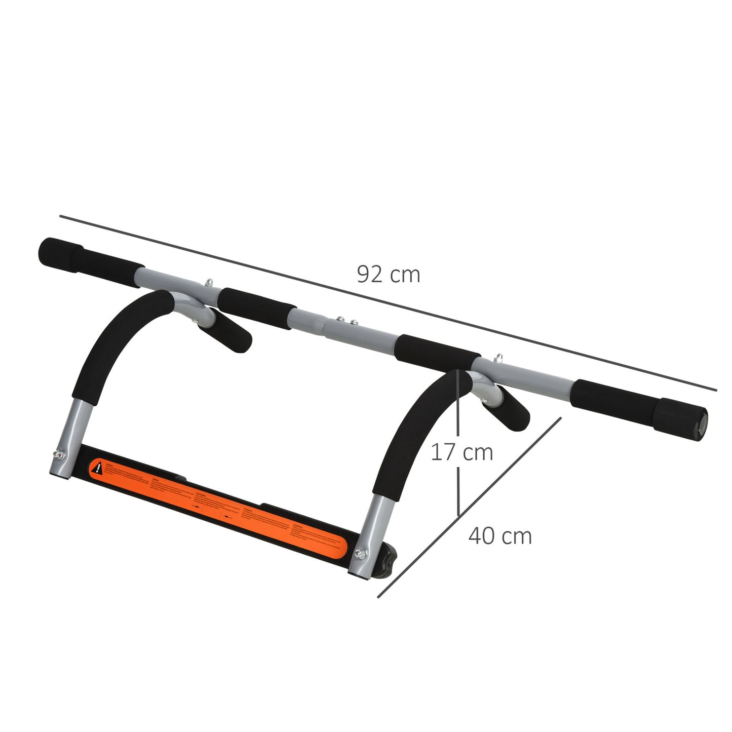 Nancy's Avery Lake Pull-up bar - Trainingsstang - Optrekstang - Zwart / Grijs
