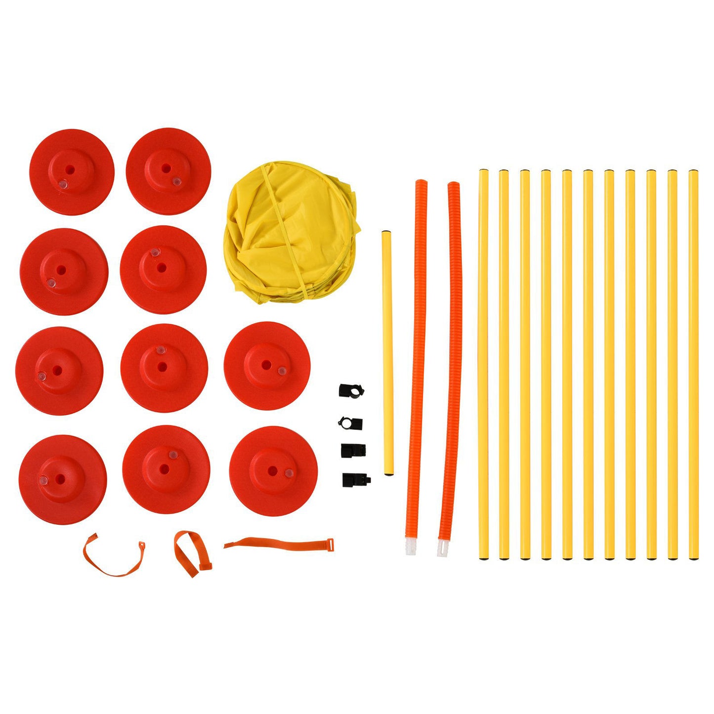 Nancy's Aylesford Agility Hurdle Set - Geel - Abs, Pe, Polyester - 50,39 cm x 9,05 cm x 39,37 cm