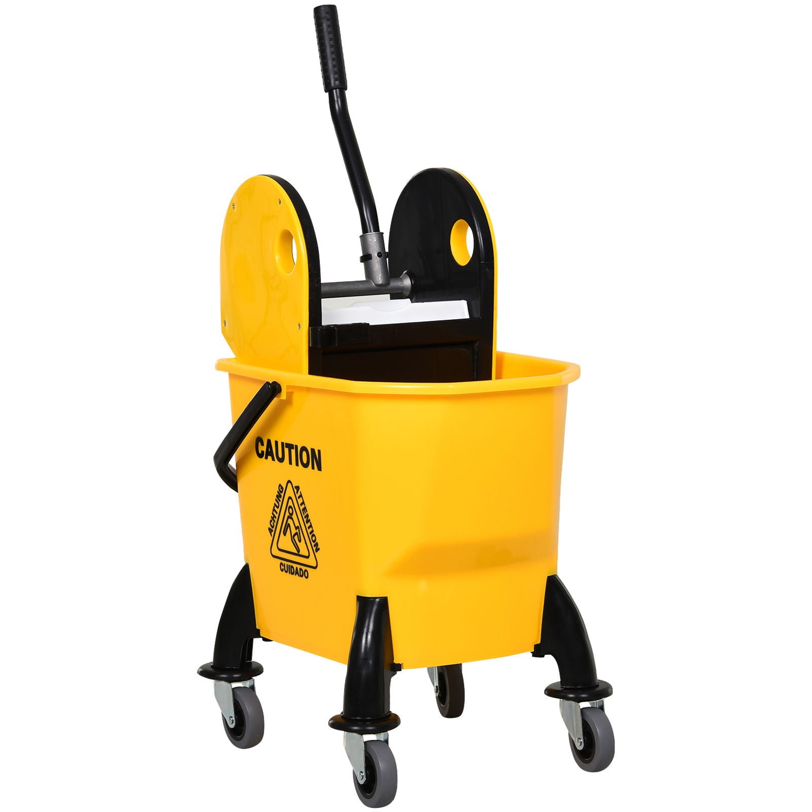 Nancy's Azilda Mop Bucket - Chariot de nettoyage - Chariot de nettoyage - Seau de nettoyage - 26 litres