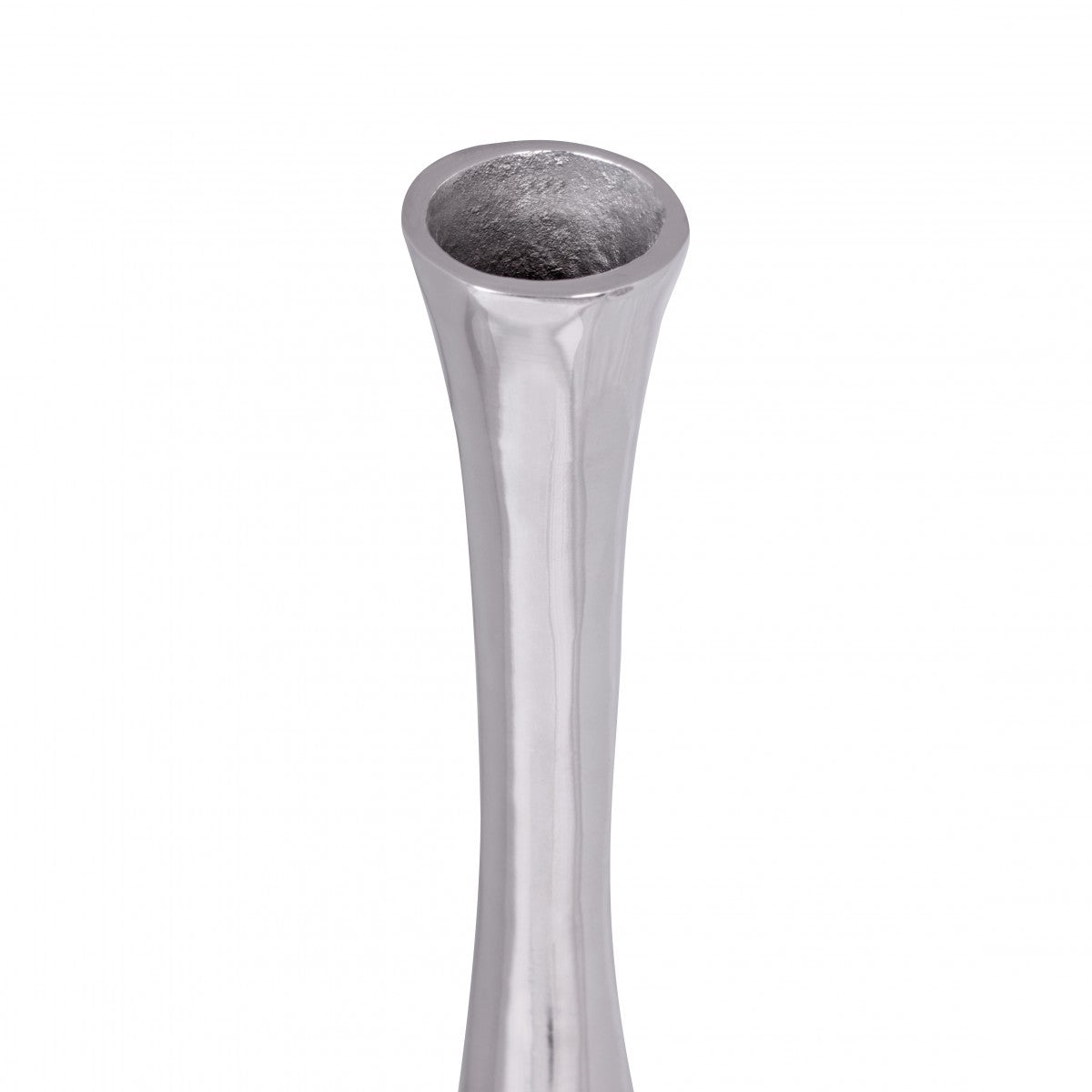 Nancy's Bulara Bloemenvaas - Decoratie - Moderne Vaas - Design - Zilver - Aluminium