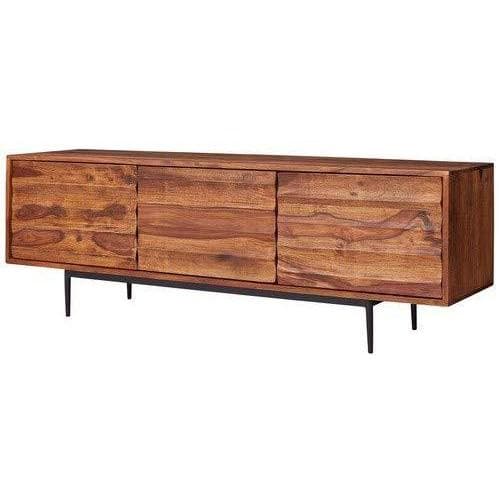 Nancy's Duna Dressoirs - TV-Kast - TV Meubel - Lowboard - Massief Sheeshamhout - ± 150 x 40 x 50 cm
