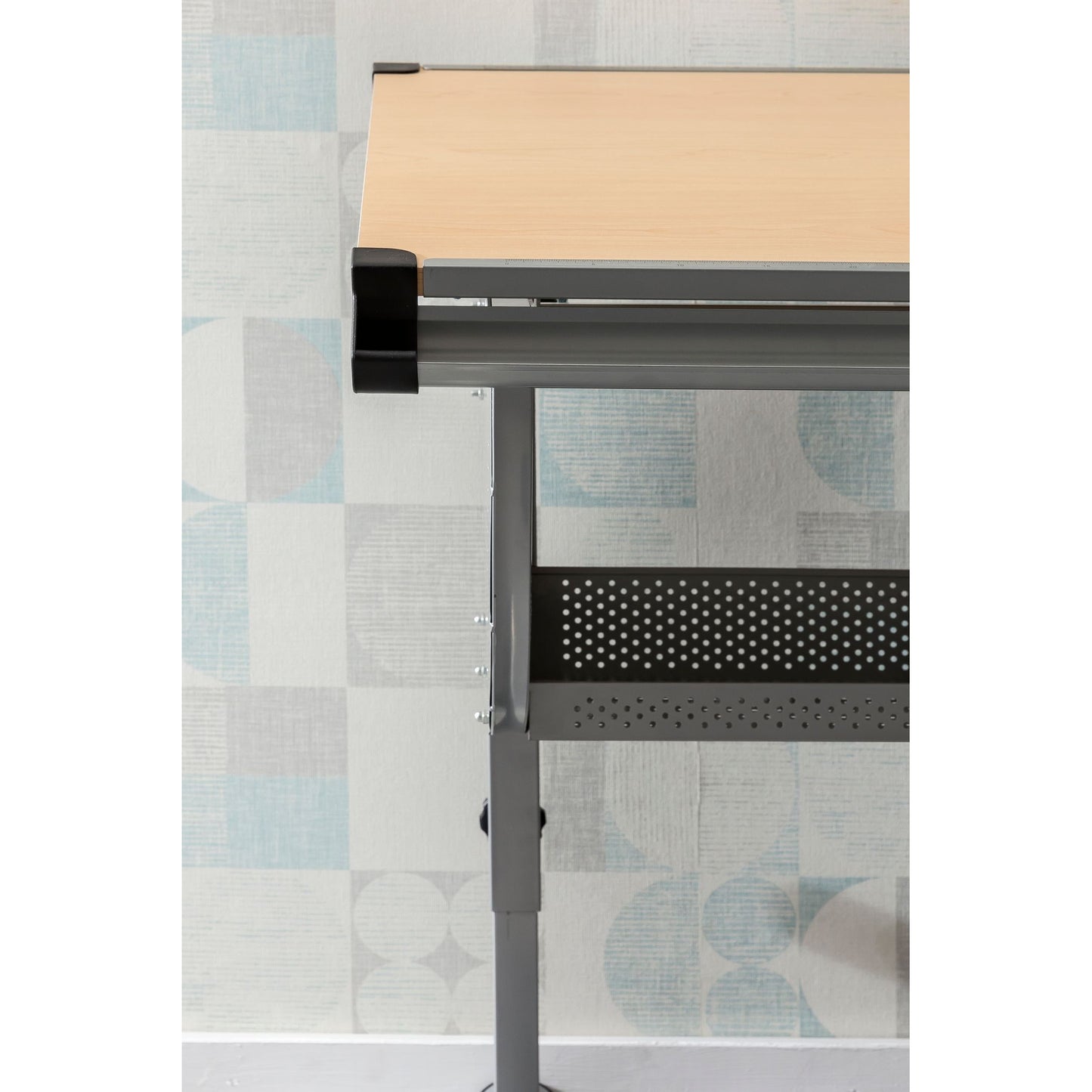 Bureau pour enfants Nancy's Branson - Bureau - Bureau étudiant - Bureau inclinable - Hauteur réglable - Compartiment de rangement - Hêtre