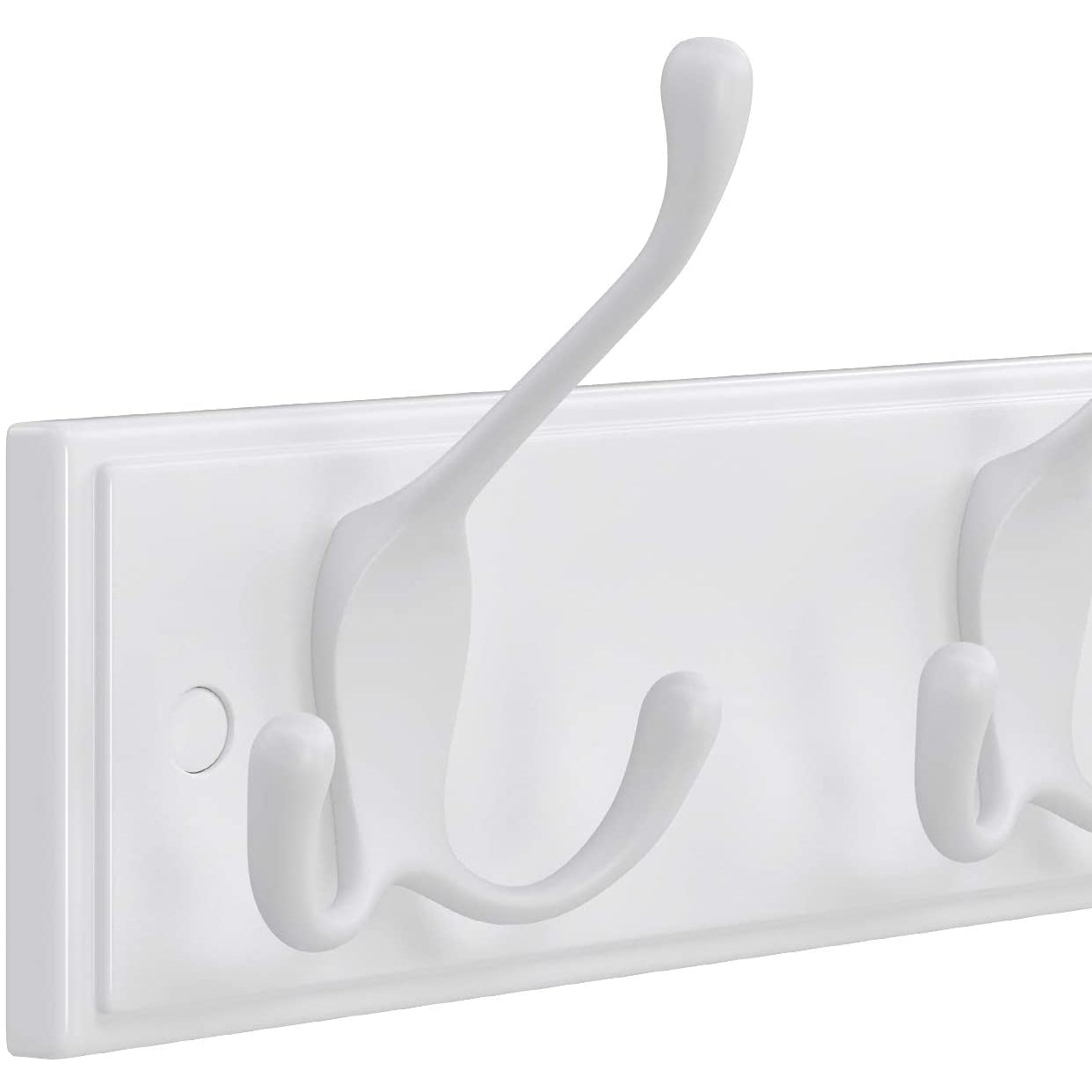 Nancy's Belleville Wandkapstok - Kapstok - 4 Haken - Kapstokhaken - ± 40 x 10 x 5 cm