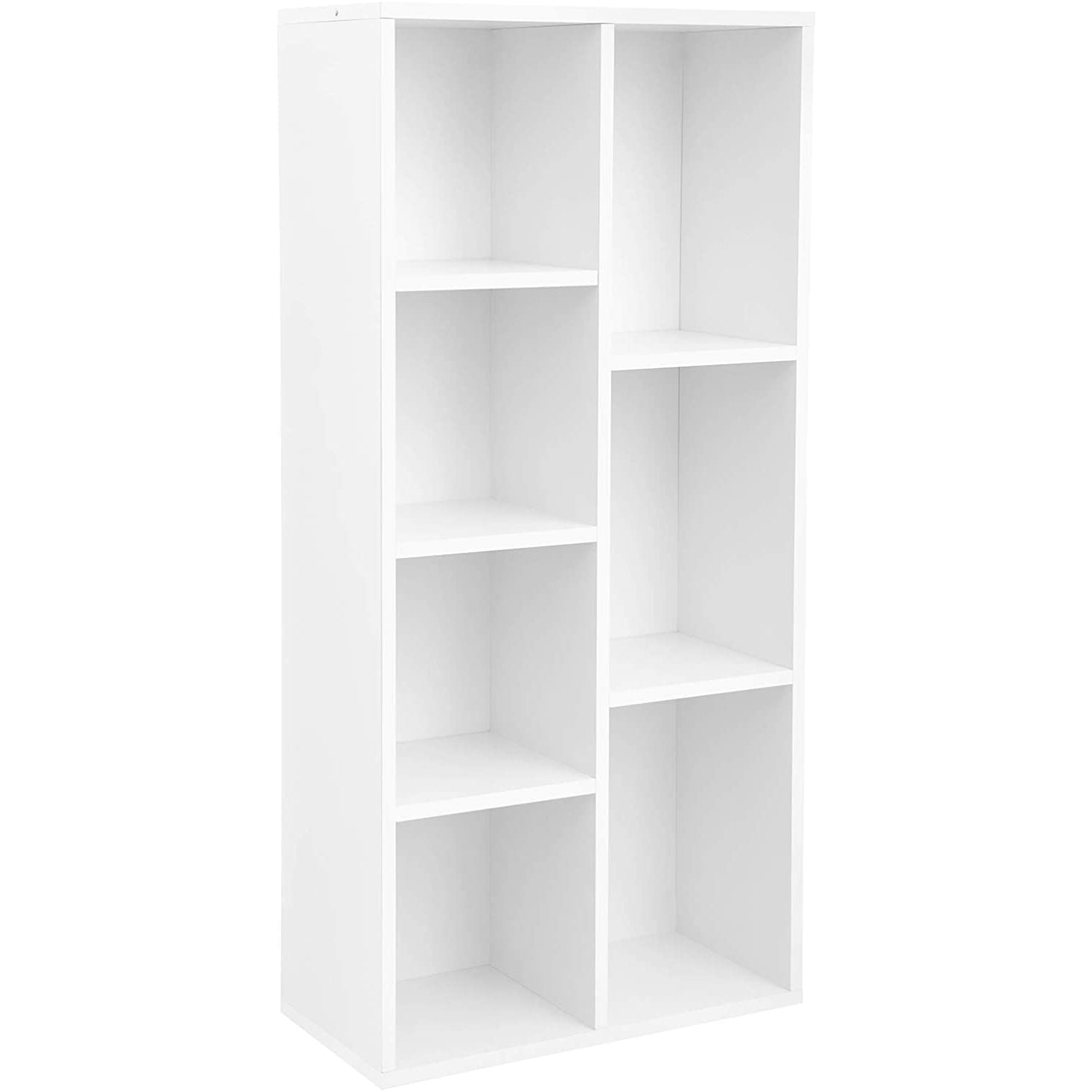 Bibliothèque Postuno de Nancy - Armoire murale - Étagère - Meuble de rangement - Blanc - ± 50 x 25 x 105 cm