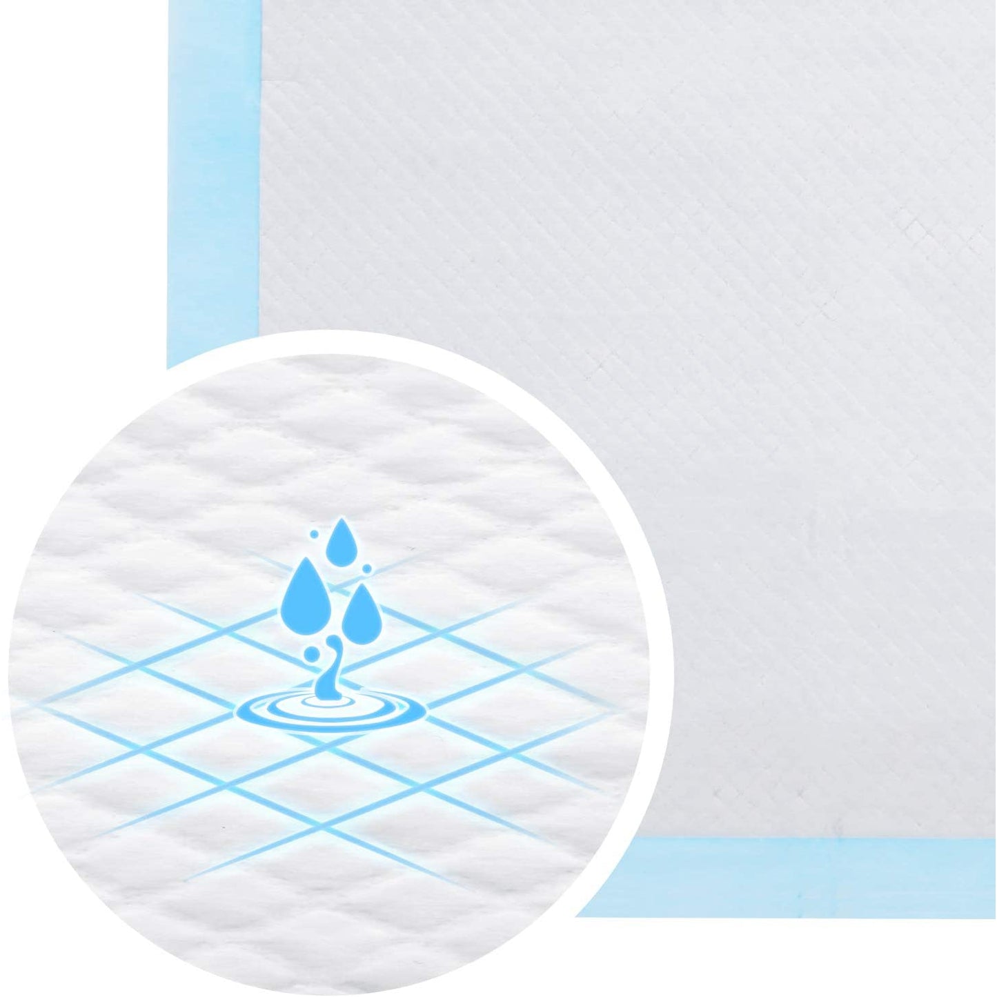 Nancy's Trainingskussens voor Puppy's - 100 Stuks - Trainingskussen - Training Pads - Puppy Toilet - Hygiënepad - Plasmat - Blauw