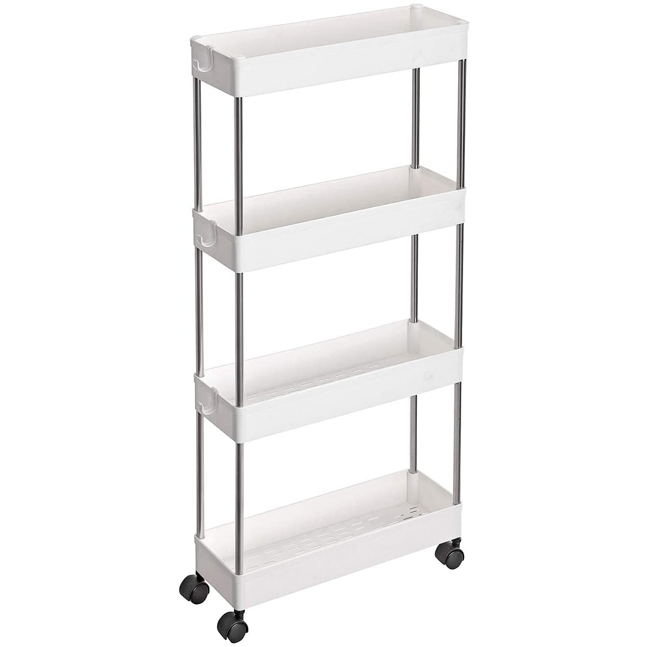 Nancy's Ada Trolley - Badkamertrolley - Keukentrolley - Wit - 40 x 12.5 x 86