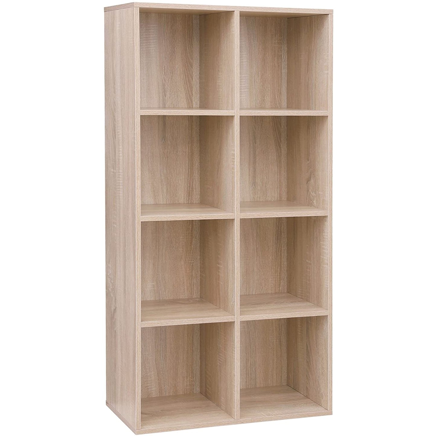 Nancy's Quarto Boekenkast - Wandkast - Vakkenkast - Opbergkast - Eiken - ± 65 x 30 x 130 cm