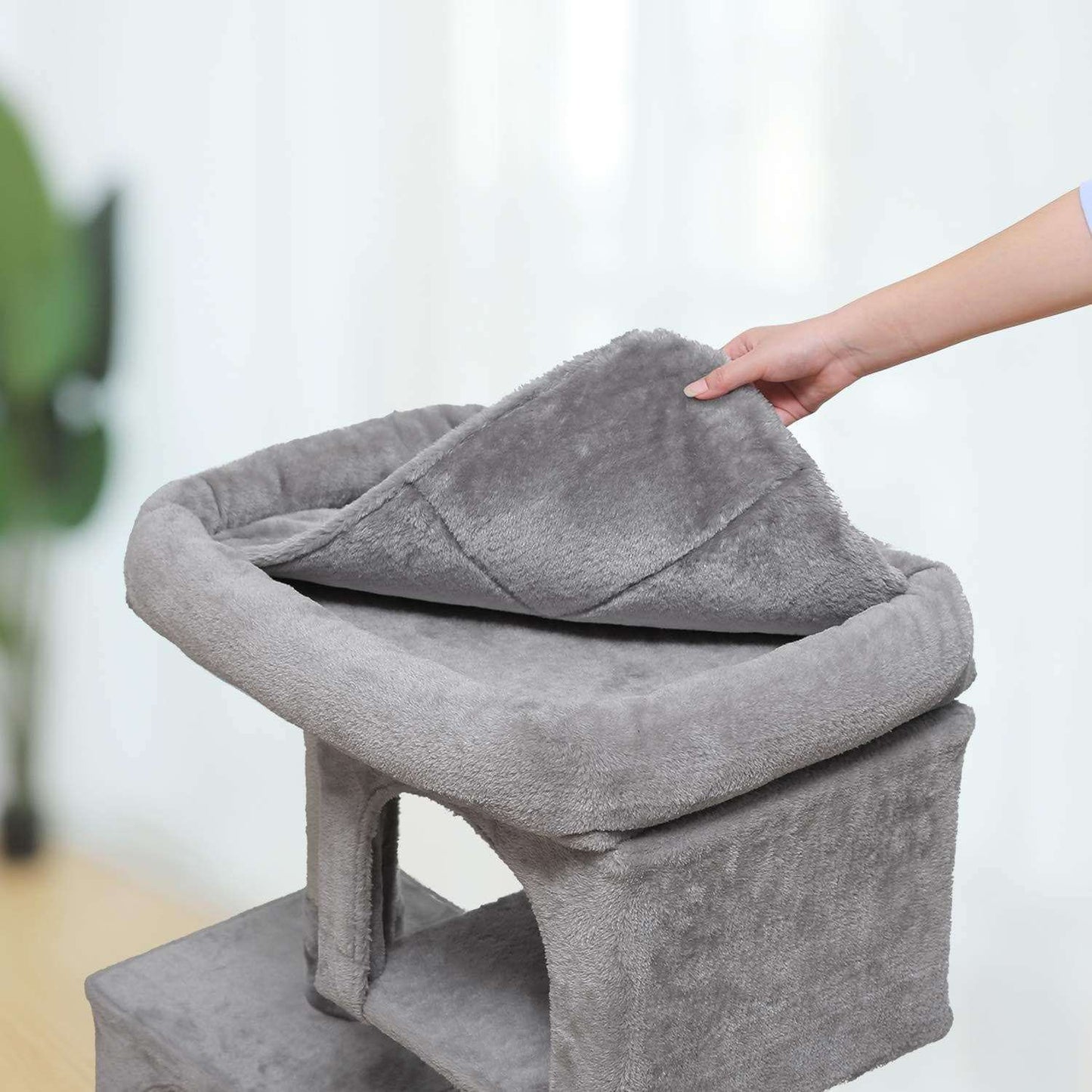 Nancy's Neston Krabpaal - Speelhuis Voor Katten - Klimboom 60x40x84 cm