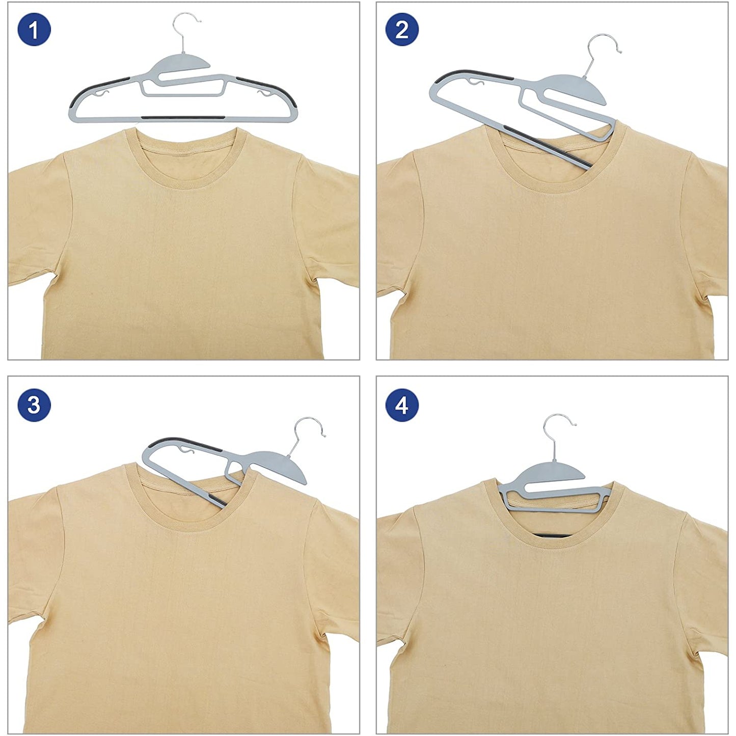 Nancy's Kledinghanger Set Van 20 Stuks - Anti Slip - Kledinghangers