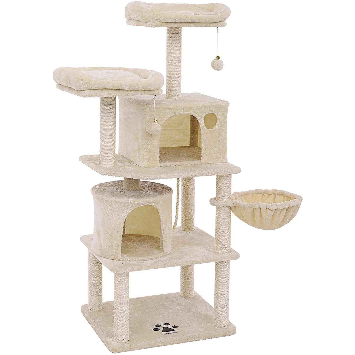 Nancy's Klimboom Voor Katten - Krabpaal - Kattenhuis Met Hangmat - Kattenboom XL - Kattenhuis - Krabpaal - Krabpalen voor Katten