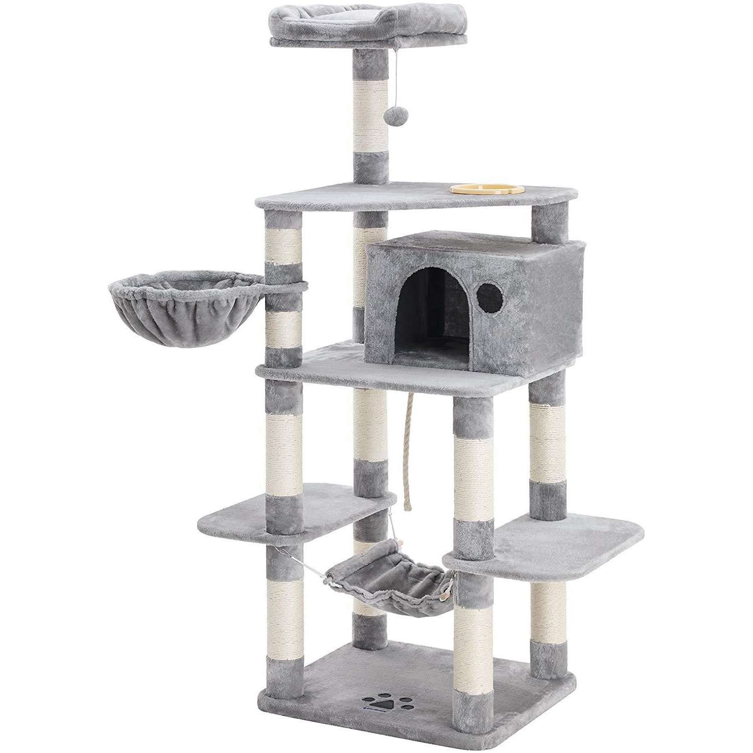 Arbre à chat Nancy's XXL - Maison pour chat - 174 cm - Maisonnette pour chat - Arbre à chat - Arbres à chat