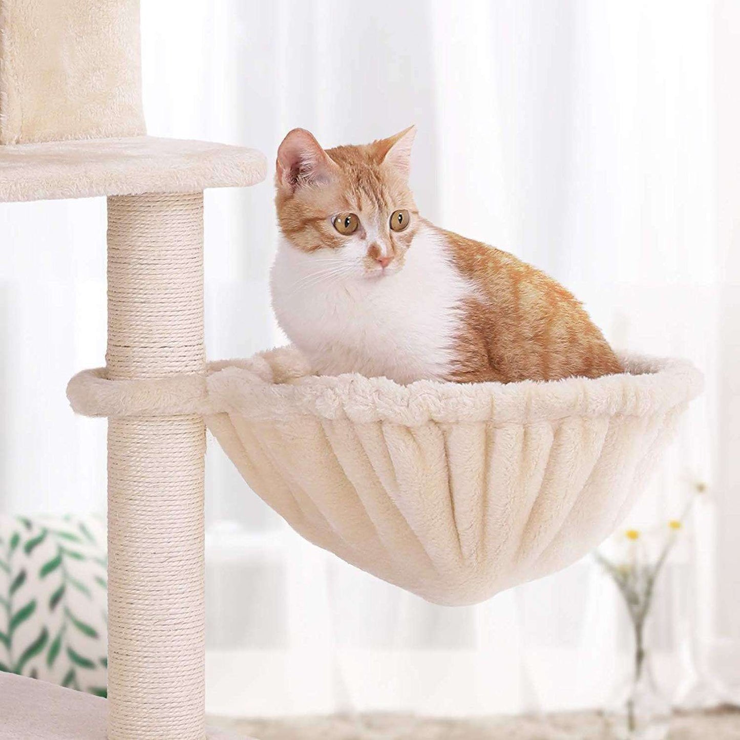 Nancy's Klimboom Voor Katten - Krabpaal - Kattenhuis Met Hangmat - Kattenboom XL - Kattenhuis - Krabpaal - Krabpalen voor Katten
