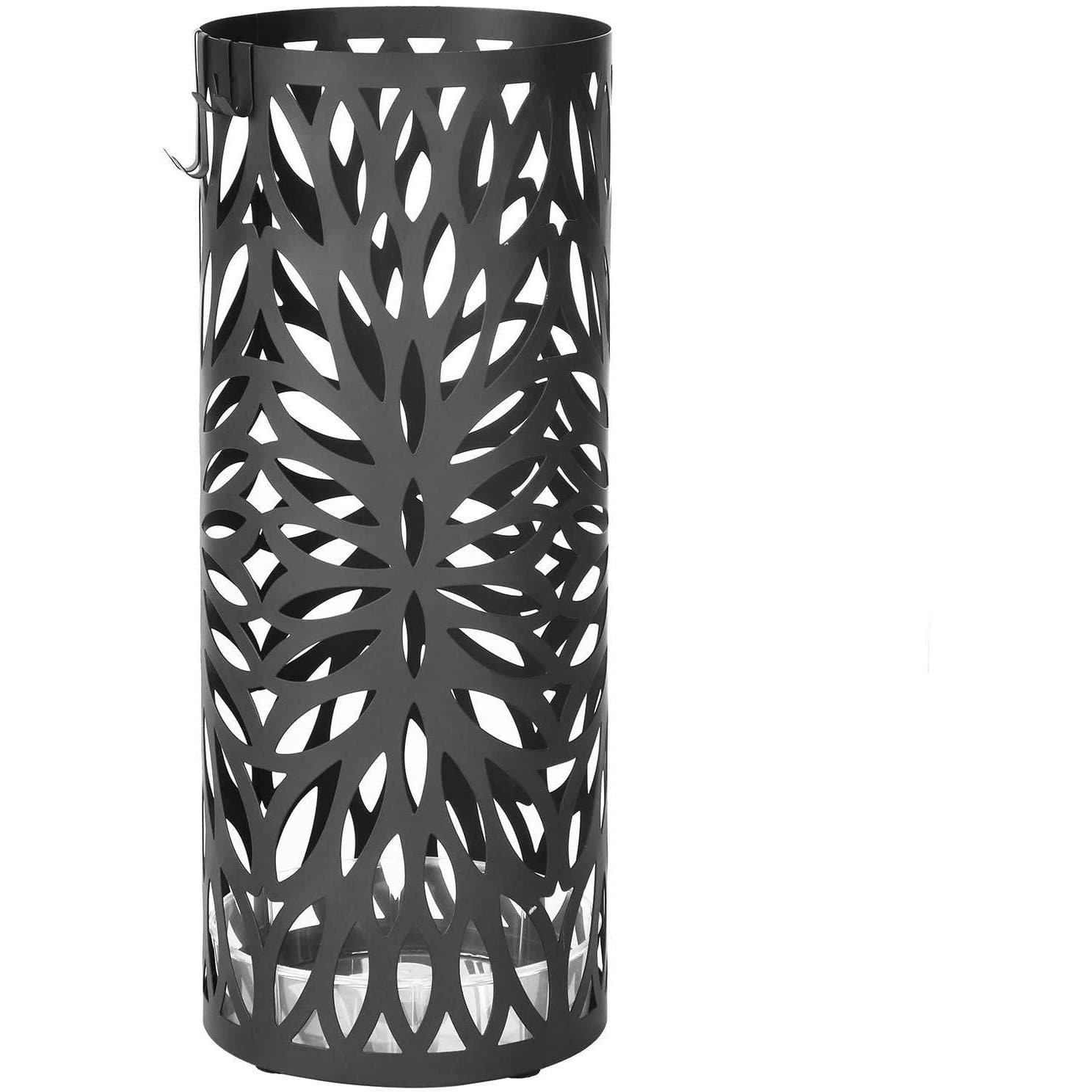 Nancy's Paraplubak Zwart - Metalen Paraplubak 49 CM Hoog