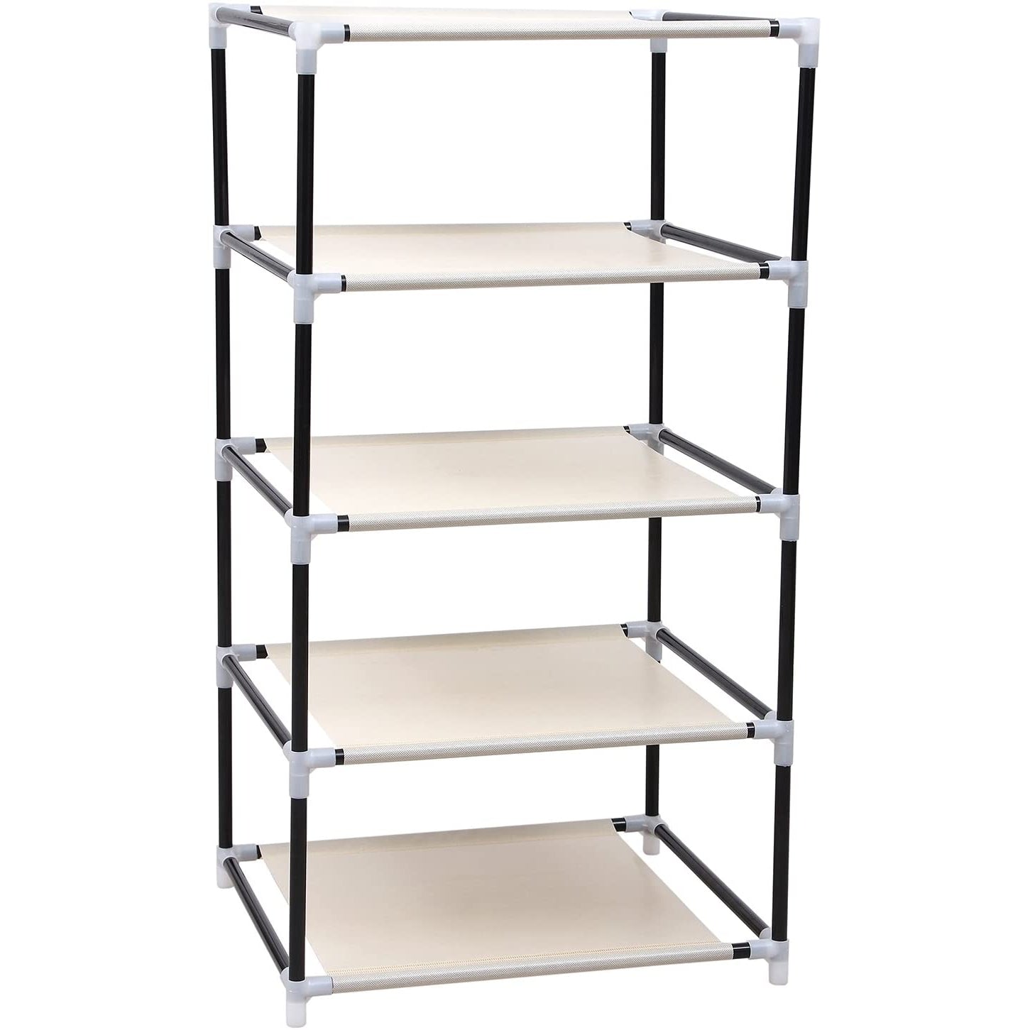 Nancy's Ladekast Met 4 Opbergruimten - Stoffen Kast – Kledingkast – Beige