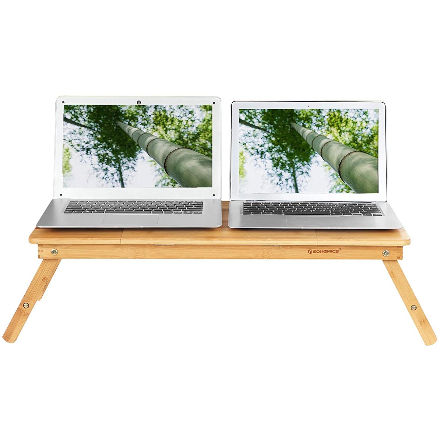 Nancy's Karuza Laptoptafel - Laptopstandaard - In hoogte verstelbaar - Bamboe