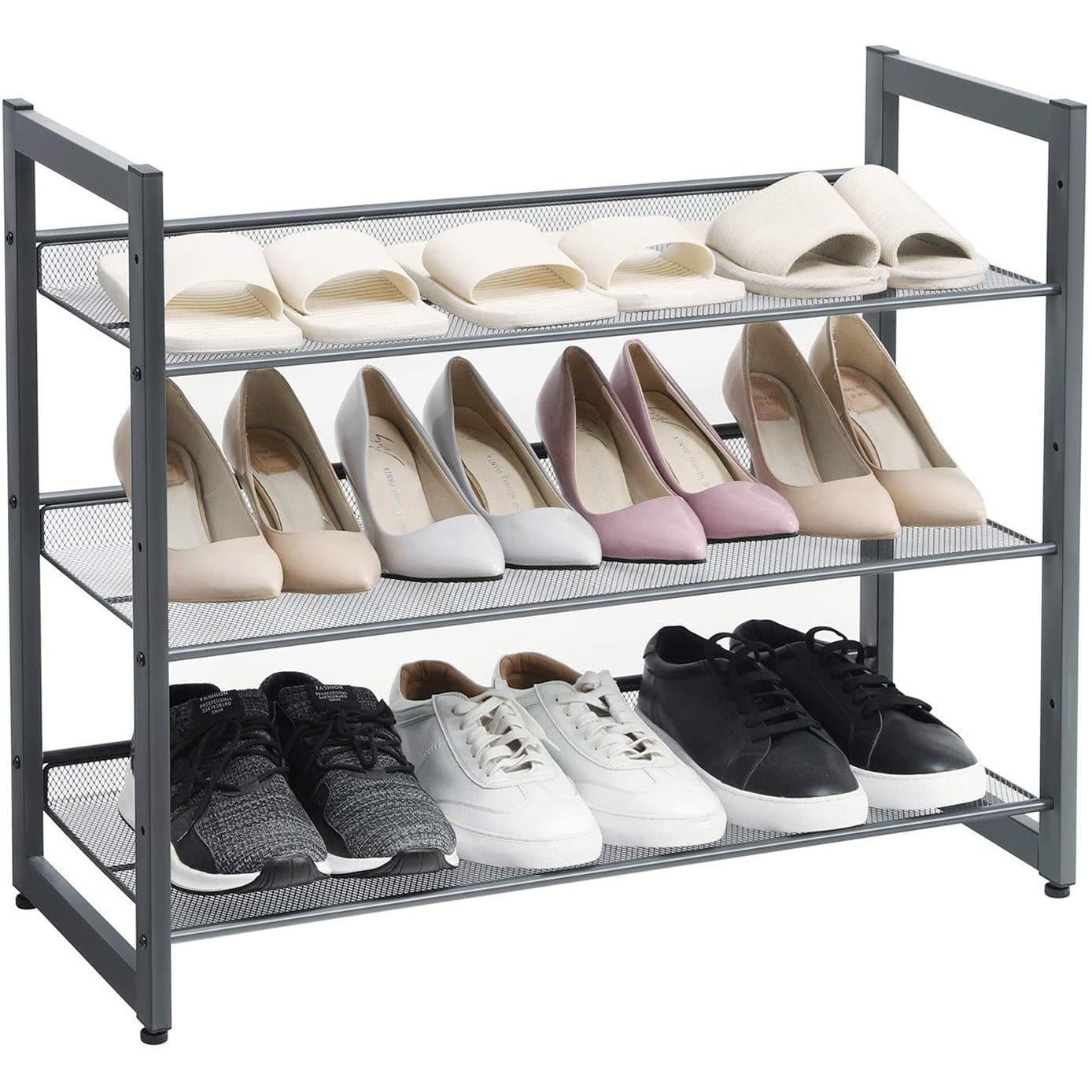 Nancy's Schoenenrek - 12 Paar Schoenen - Stapelbare Schoenen Schappen - Schoenenkast