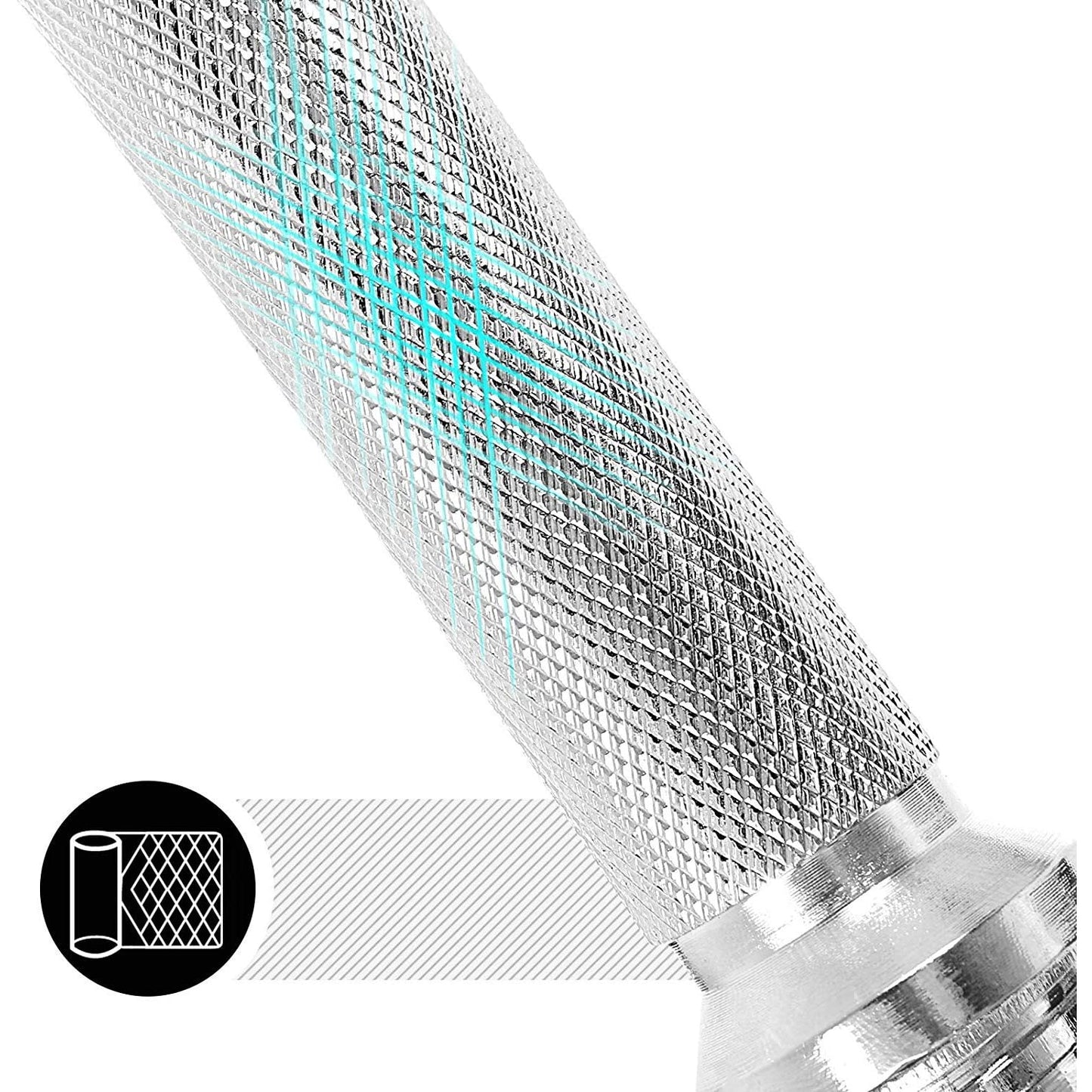 Nancy's Fultons Halterset - Gewichten - Dumbbell Set - Halterschijven - Zwart - 2 x 20 KG