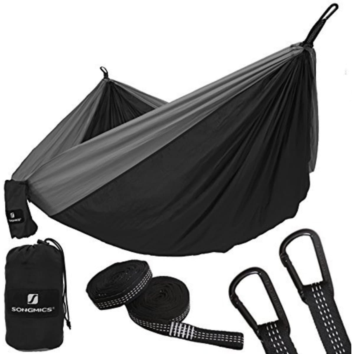 Nancy's Ultralichte Hangmat - Voor 2 Personen - Dubbele Draagbare Hangmat - 275 x 140 CM