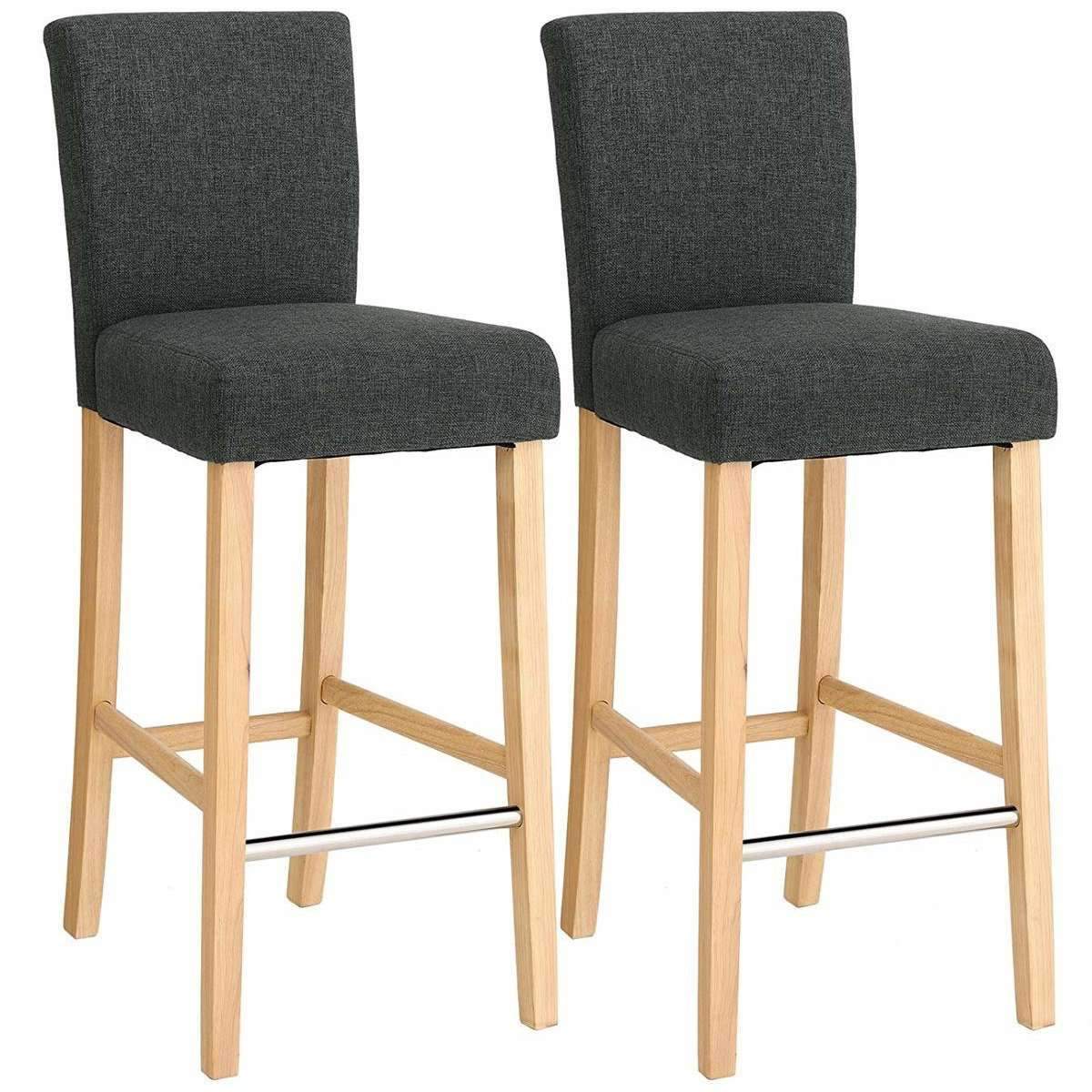 Nancy's Barkruk Set Van 2 - Eetkamerstoel - Kruk - Barkrukken