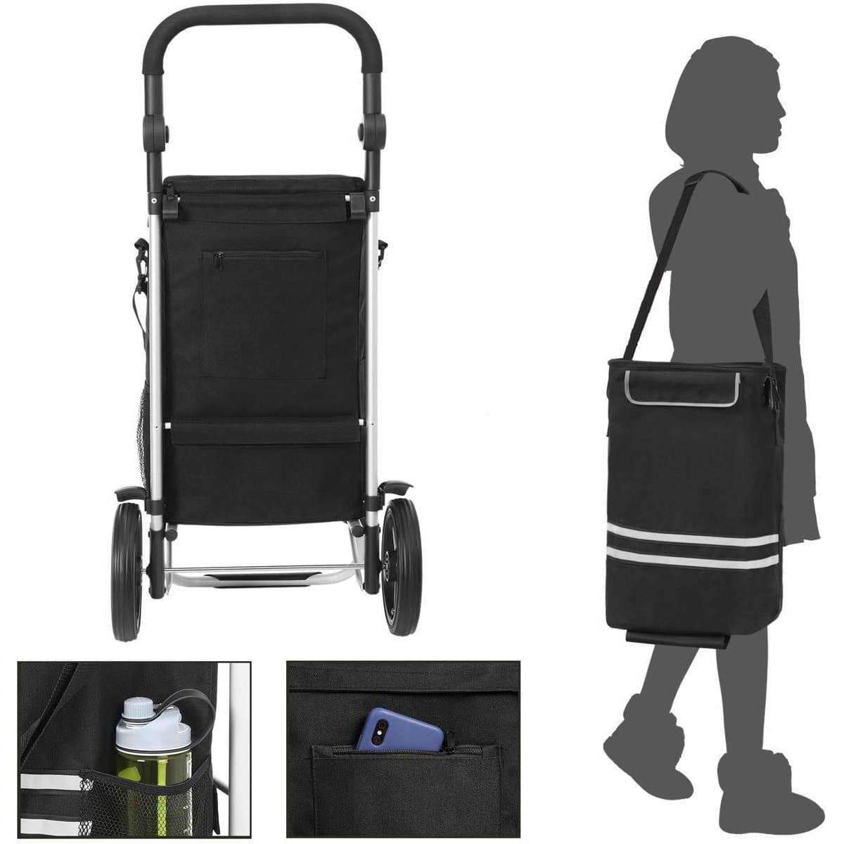 Nancy's Prior Velho Boodschappentrolley - Boodschappenkar - Met Koeling - 35 liter