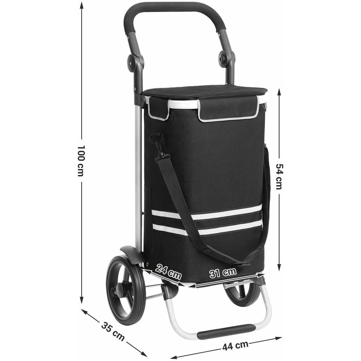 Nancy's Prior Velho Boodschappentrolley - Boodschappenkar - Met Koeling - 35 liter