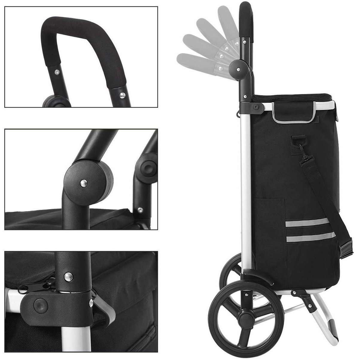 Nancy's Prior Velho Boodschappentrolley - Boodschappenkar - Met Koeling - 35 liter