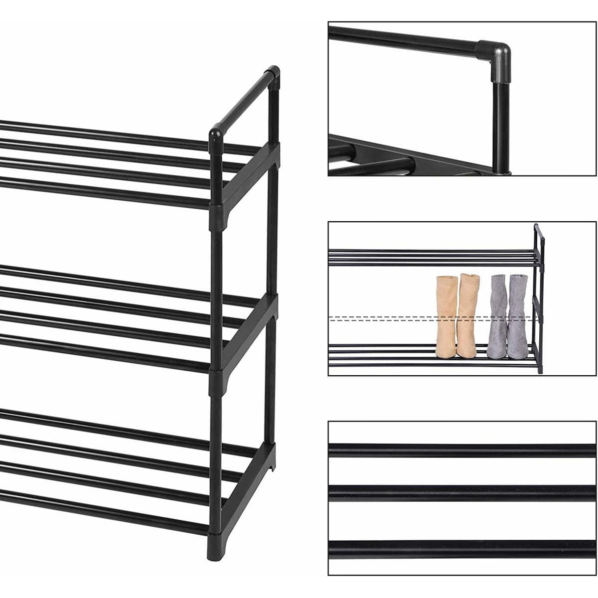 Nancy's Schoenenrek – Schoenenkast - Schoenenrekken - Voor 15 Paar