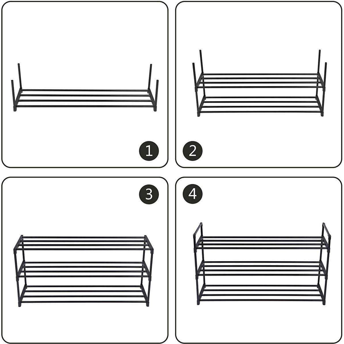 Nancy's Schoenenrek – Schoenenkast - Schoenenrekken - Voor 15 Paar