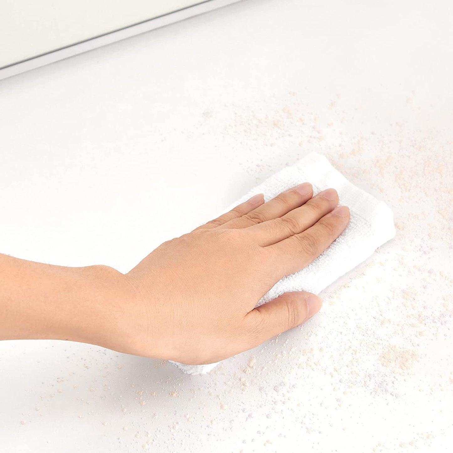 Nancy's Bungays Brook Kaptafel met LED-lampen - Make-up Tafel - Modern - Wit - 80 x 40 x 140 cm