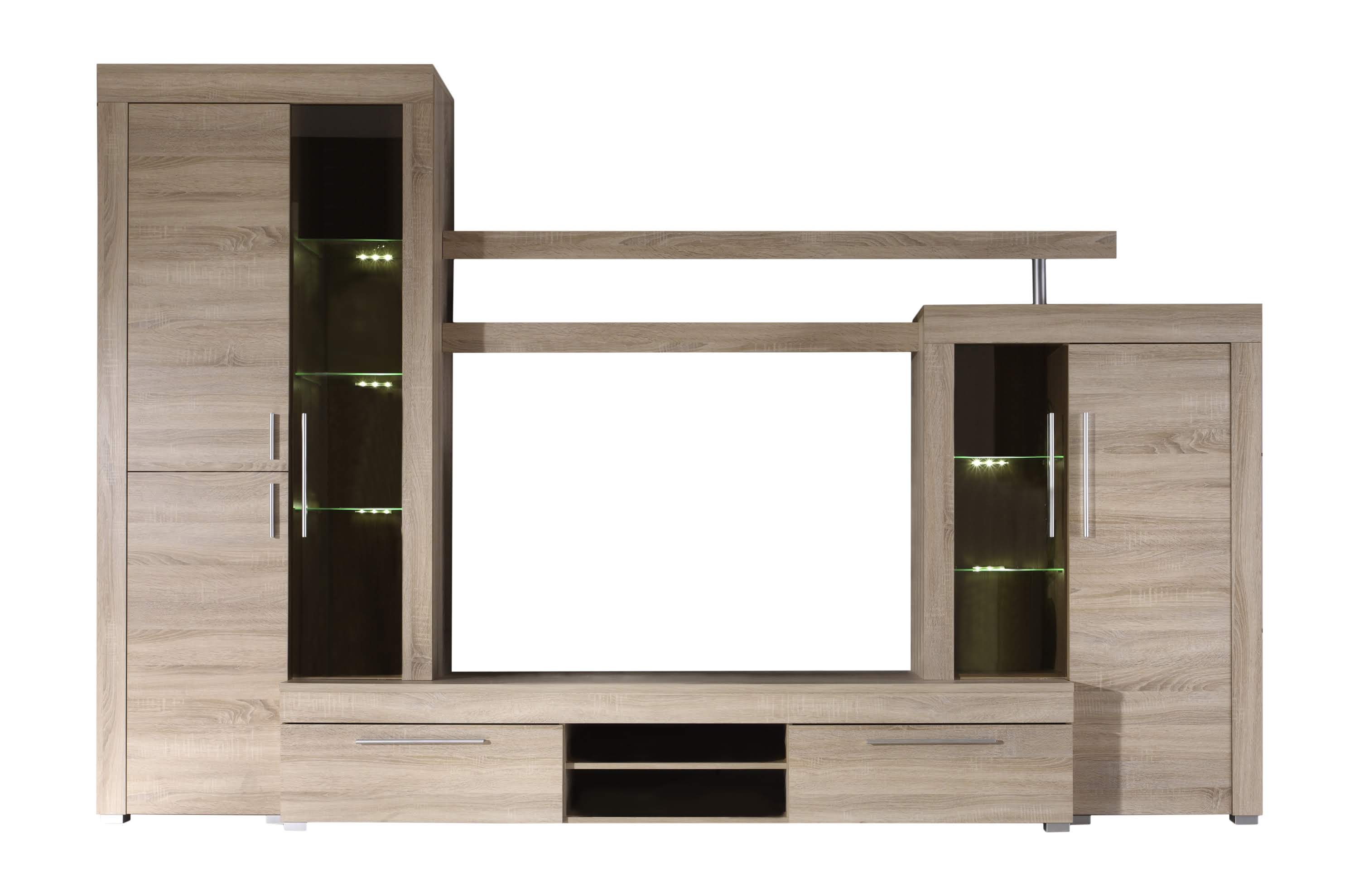 Meuble TV Nancy's Frankfort - Meuble TV - Marron - 308 x 210 x 50 cm