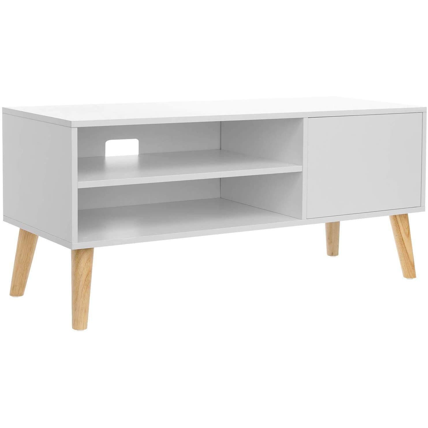 Nancy's Ashburn TV Meubel Wit - TV Kast 110 x 40 x 49,5 cm