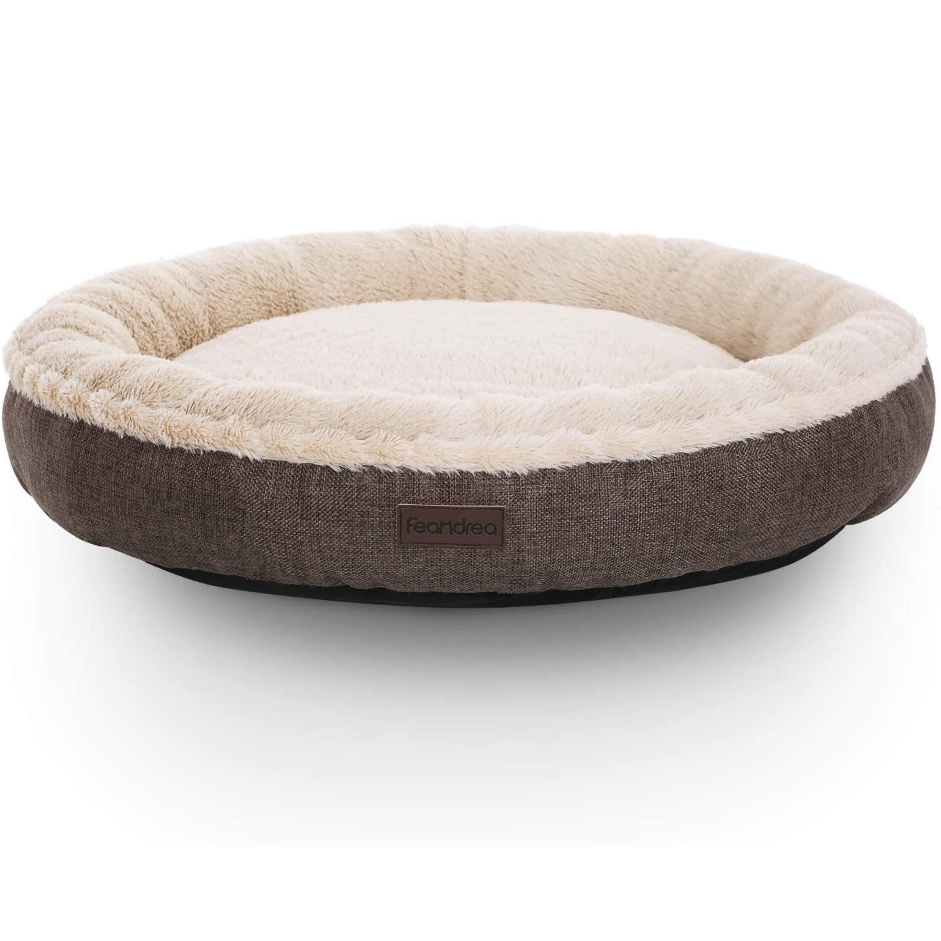 Nancy's Sammy's Hondenbed - Hondenmand - Kattenmand - Rond - Bruin - Ø 55 cm