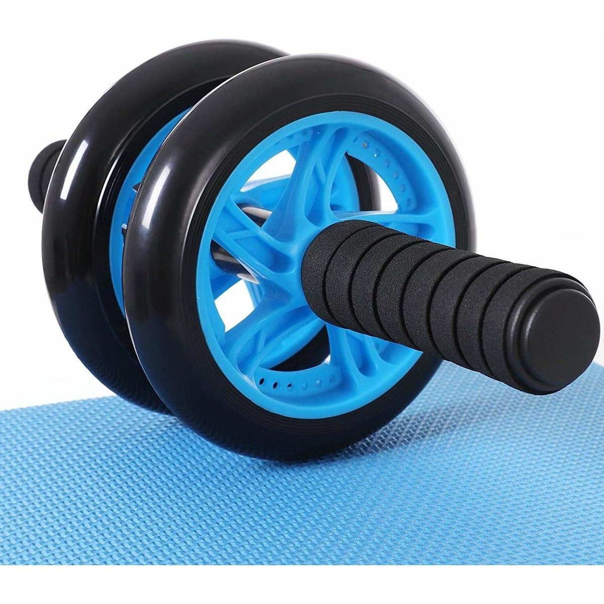 Nancy's Ab Roller Wheel - Buikspiertrainer - Ab Trainer - Voor Spieropbouw Voor Dames en Heren - Blauw