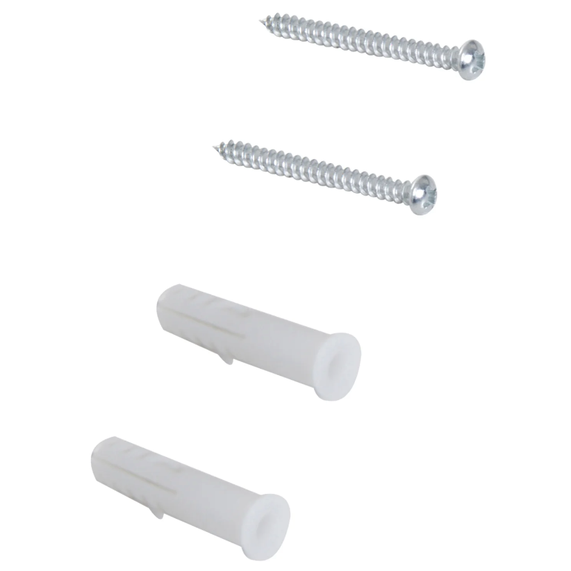 Nancy's Kearns Wandplank - Hangplank - Opbergruimte - Drie Vakken - MDF - Waterafstotend - Roze - Wit - 38 x 12 x 30 cm / 24 x 12 x 15 cm