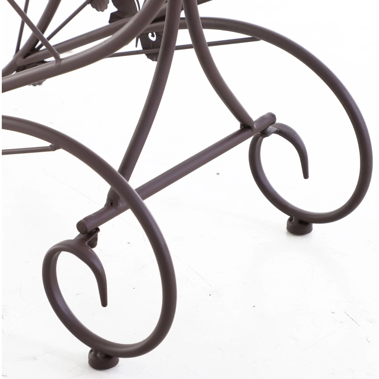 Nancy's Avon Plantentrap - Plantenrek - Bloemenstandaard - Metaal - Brons - 3 Niveaus - 75 x 28 x 66 cm