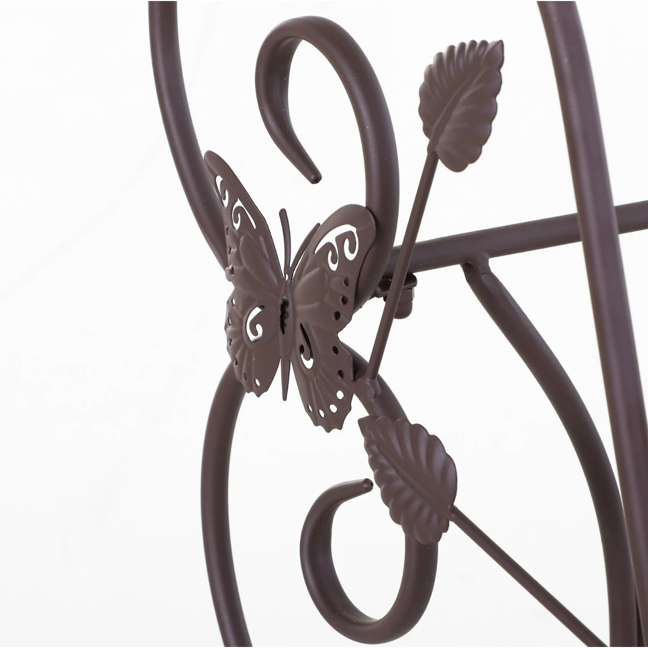 Nancy's Avon Plantentrap - Plantenrek - Bloemenstandaard - Metaal - Brons - 3 Niveaus - 75 x 28 x 66 cm