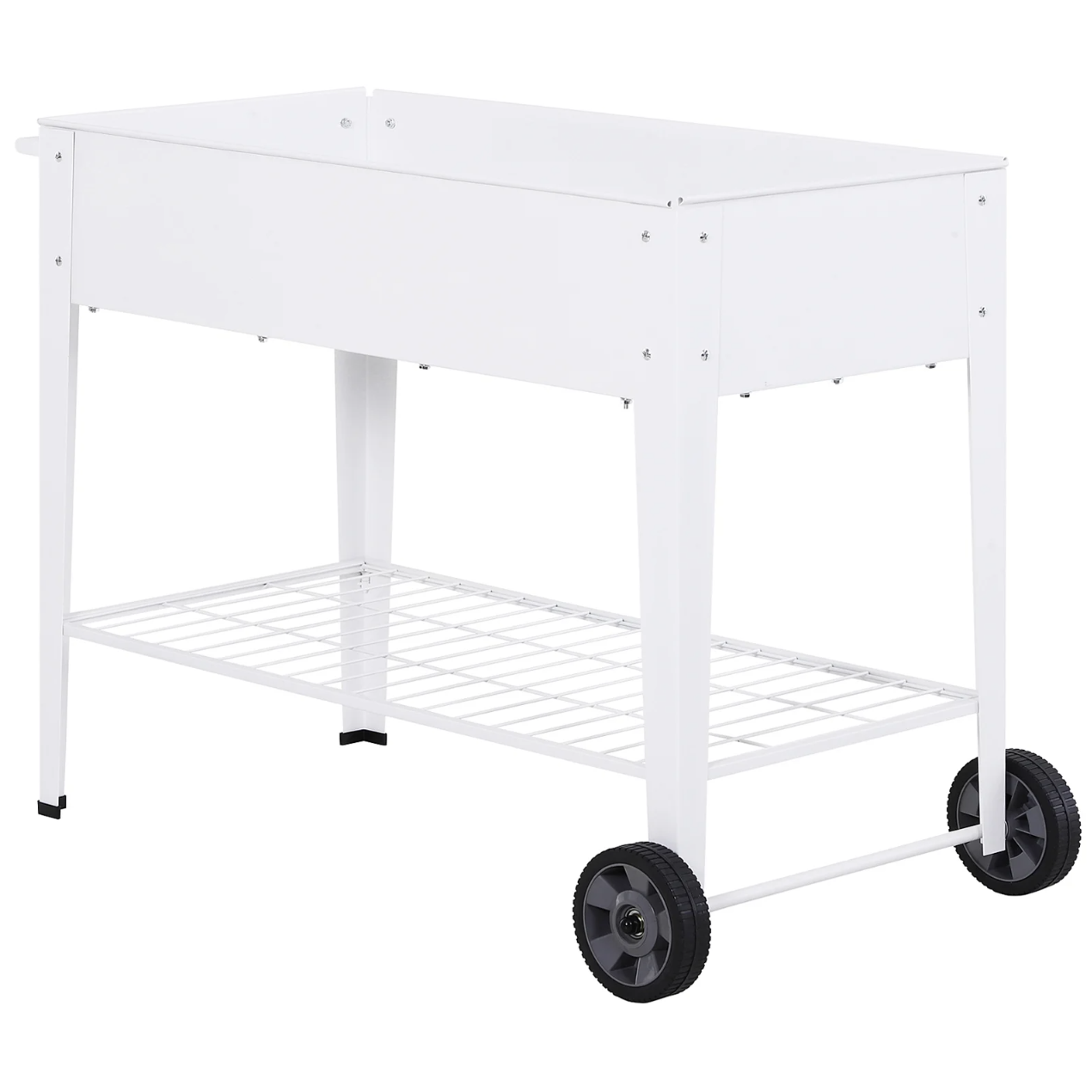 Nancy's Fort Hood Plantenwagen - Plantenkar - Plantenbed - Wielen - ± 110 x 60 x 80 cm