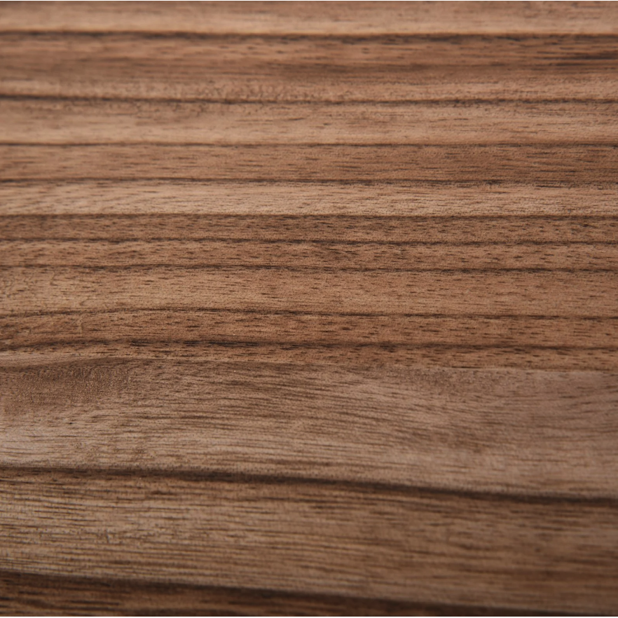 Nancy's Grayslake Wandplank - Zwevende Plank - Keukenplank - 8 Haken - Massief Hout - Bruin - Zwart - 48 x 18.5 x 21 cm