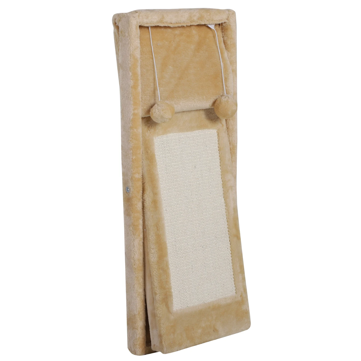 Nancy's Placentia Krabpaal - Kattenboom - Grot - Hangmat - Sisal - Bewerkt Hout - Geel - 50 x 32 x 65 cm
