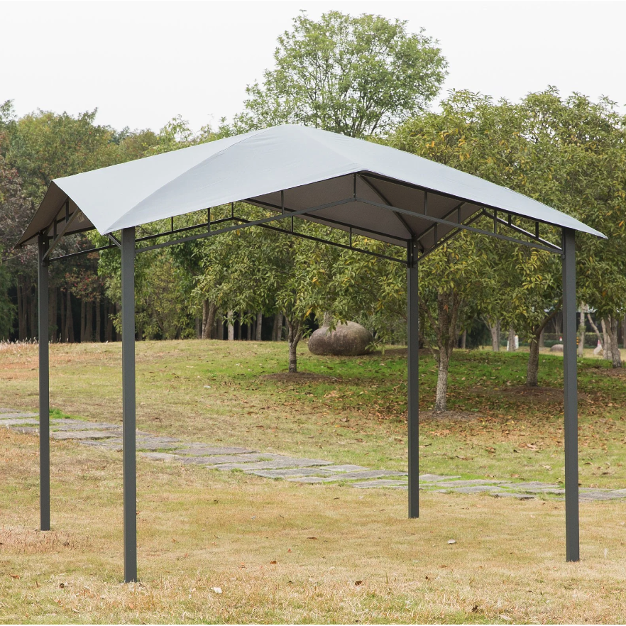 Nancy's Ringwood Tuinpaviljoen - Overkapping - Zonwering - Partytent - Pergola - Grijs - 3 x 3 m