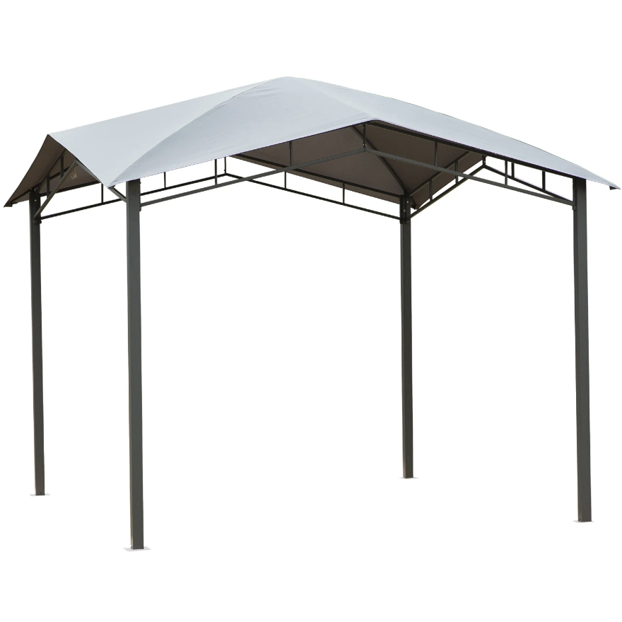 Nancy's Ringwood Tuinpaviljoen - Overkapping - Zonwering - Partytent - Pergola - Grijs - 3 x 3 m