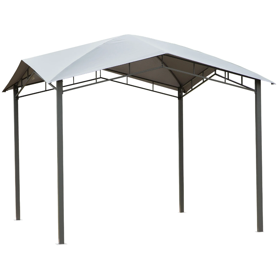 Nancy's Ringwood Tuinpaviljoen - Overkapping - Zonwering - Partytent - Pergola - Grijs - 3 x 3 m