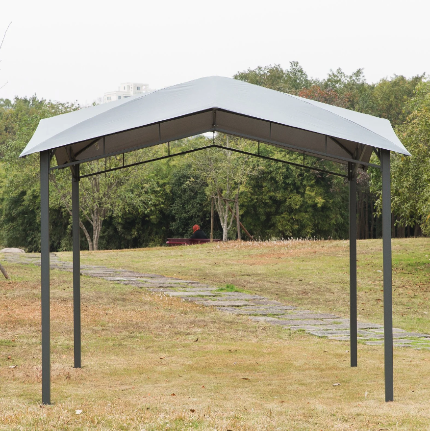 Nancy's Ringwood Tuinpaviljoen - Overkapping - Zonwering - Partytent - Pergola - Grijs - 3 x 3 m